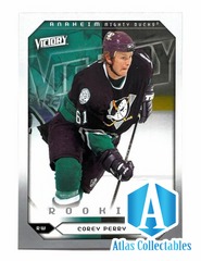 2005-06 Upper Deck Victory Rookies #281 Corey Perry RC Anaheim Ducks